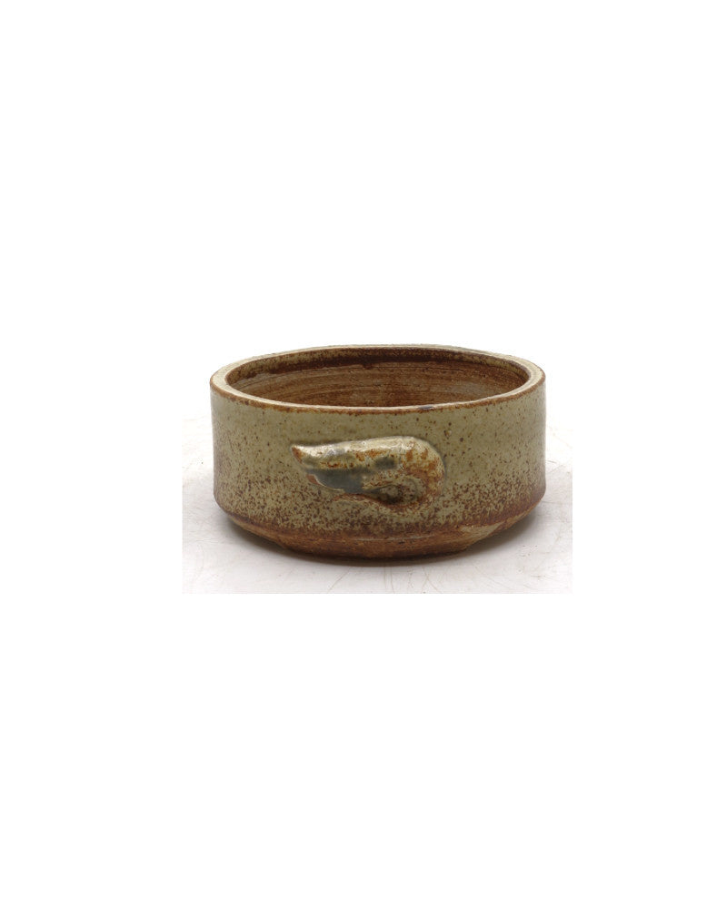 Bonsai pot Rene Lecocq garnaal beige 9.5cm