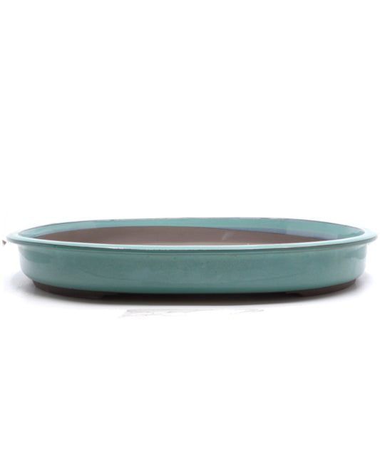 Bonsai pot groen ovaal 45cm