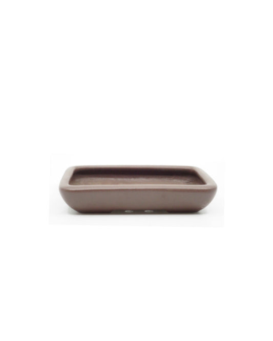 Bonsai pot Yixing ongeglazuurd rechthoek 16.5 cm