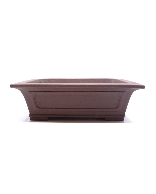 Bonsai pot ongeglazuurd rechthoekig 29cm