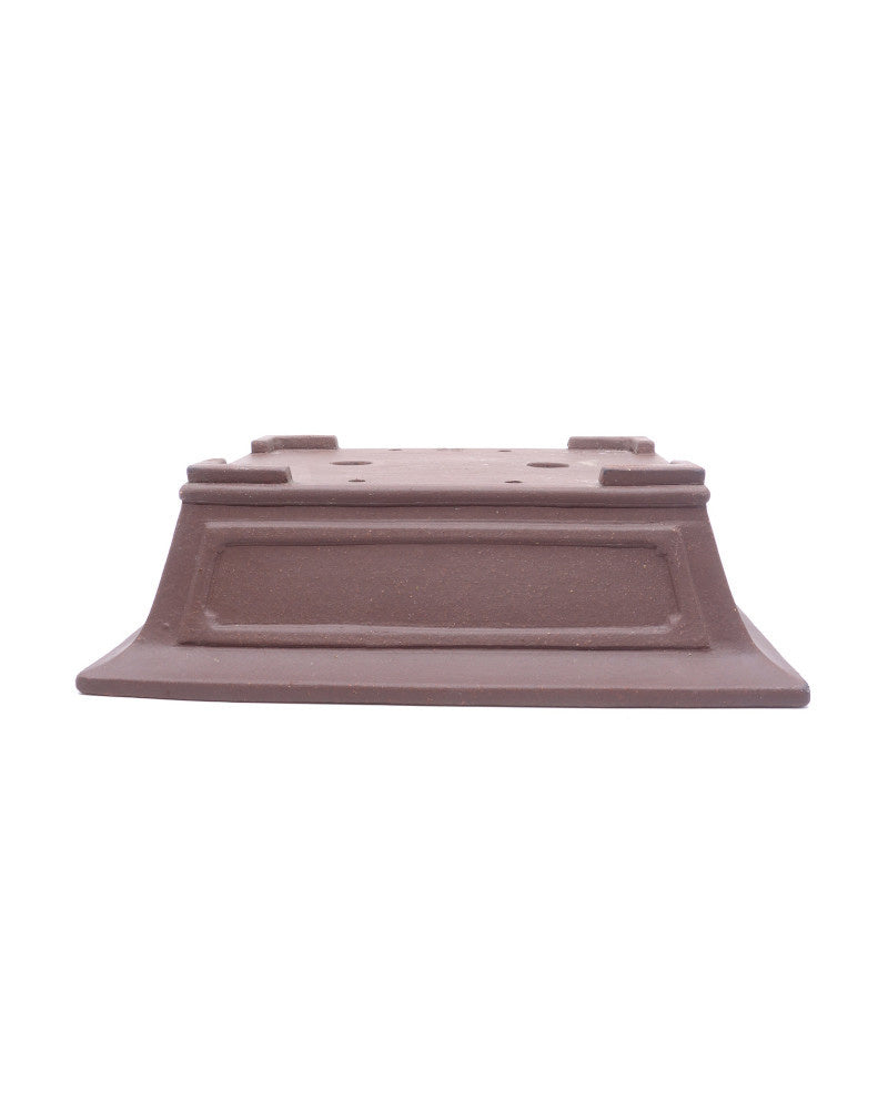 Bonsai pot ongeglazuurd rechthoekig 29cm