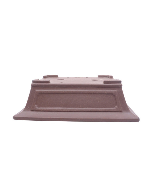 Bonsai pot ongeglazuurd rechthoekig 29cm