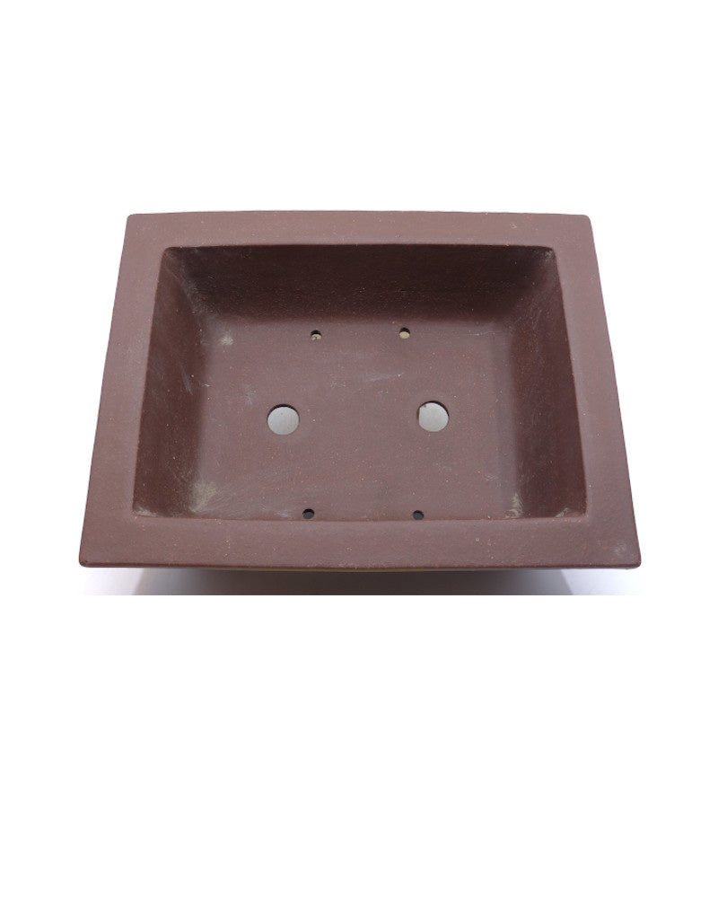 Bonsai pot ongeglazuurd rechthoekig 29cm