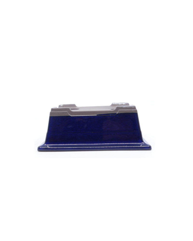 Bonsai pot blauwe rechthoekige 18cm