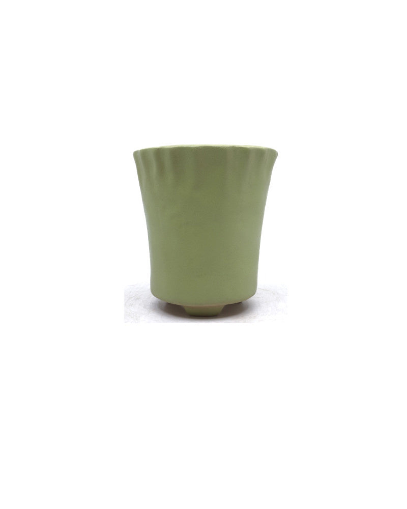 Pot à bonsaï cascade avec dessin 11,5 cm, hauteur 12 cm