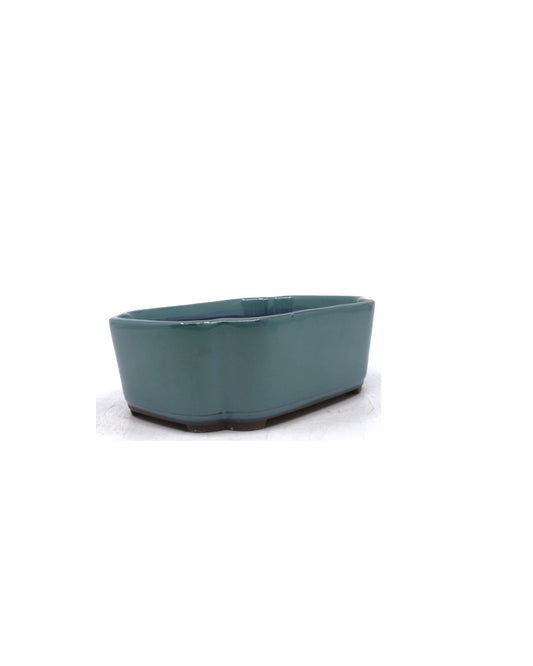 Bonsai pot groen lotus 18cm