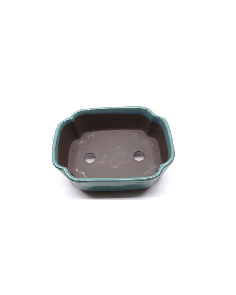 Pot à bonsaï lotus vert 16 cm