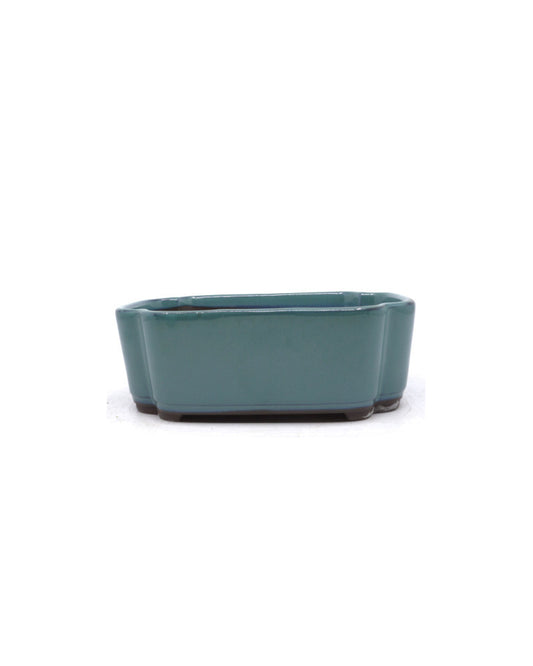 Bonsai pot groen lotus 18cm