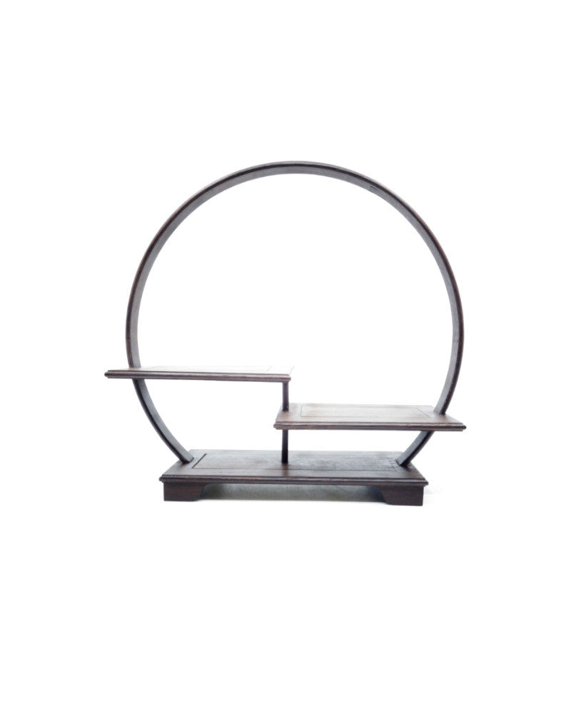 Étagère ronde Shohin pour bonsaï 33 cm