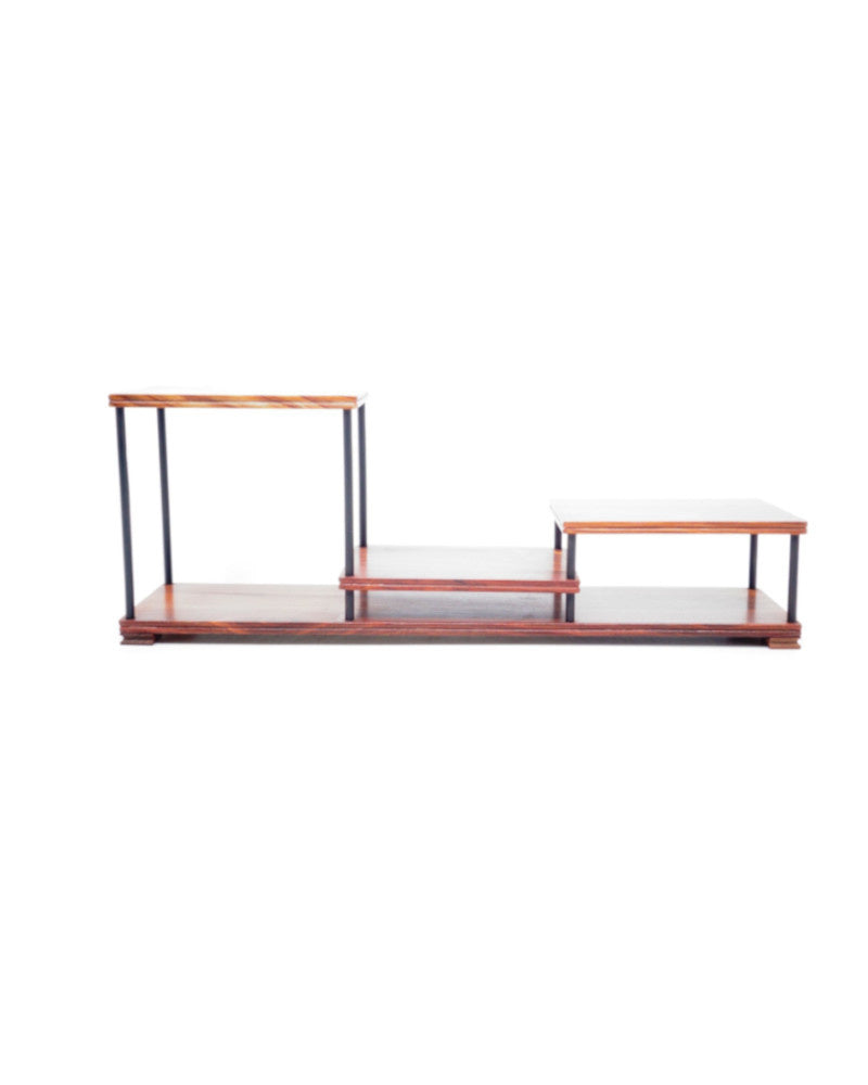 Planche à bonsaï Shohin rouge-brun 34 cm