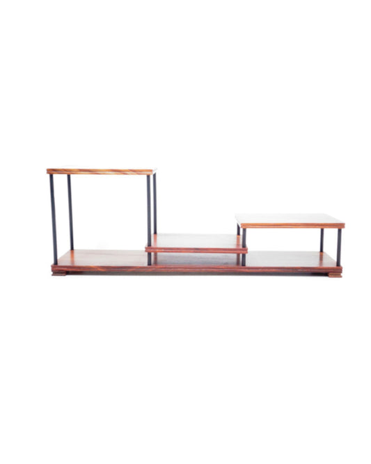 Planche à bonsaï Shohin rouge-brun 34 cm