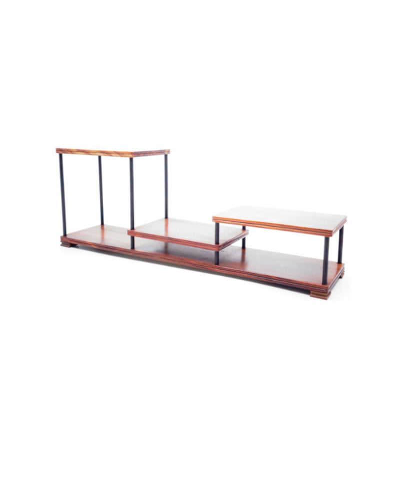 Planche à bonsaï Shohin rouge-brun 34 cm