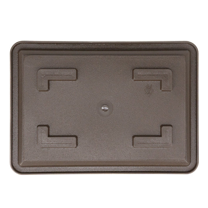 Soucoupe pour bonsaï en plastique 21 cm