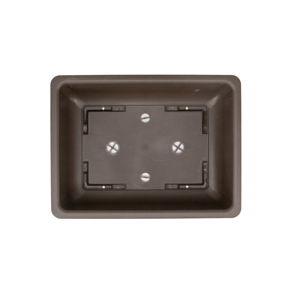 Pot à bonsaï en plastique 21 cm