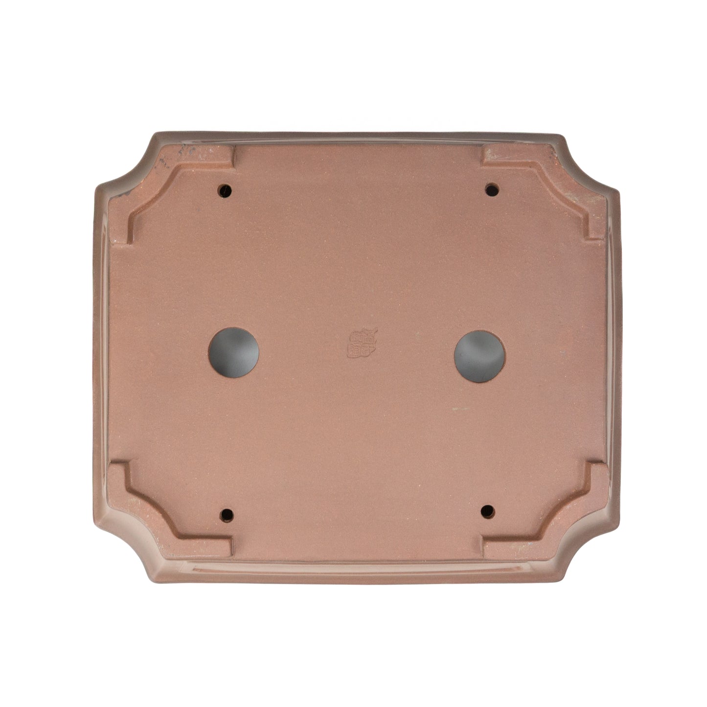 Pot Yixing pour bonsaï non émaillé, rectangulaire, 34 cm