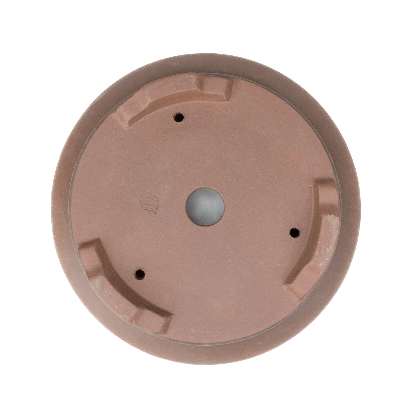 Pot Yixing pour bonsaï non émaillé tambour rond 30 cm