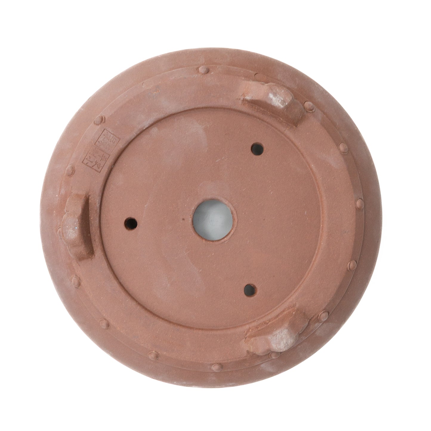 Pot Yixing pour bonsaï non émaillé tambour rond 27 cm