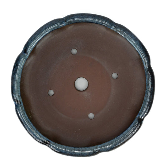 Pot à bonsaï lotus bleu 30 cm