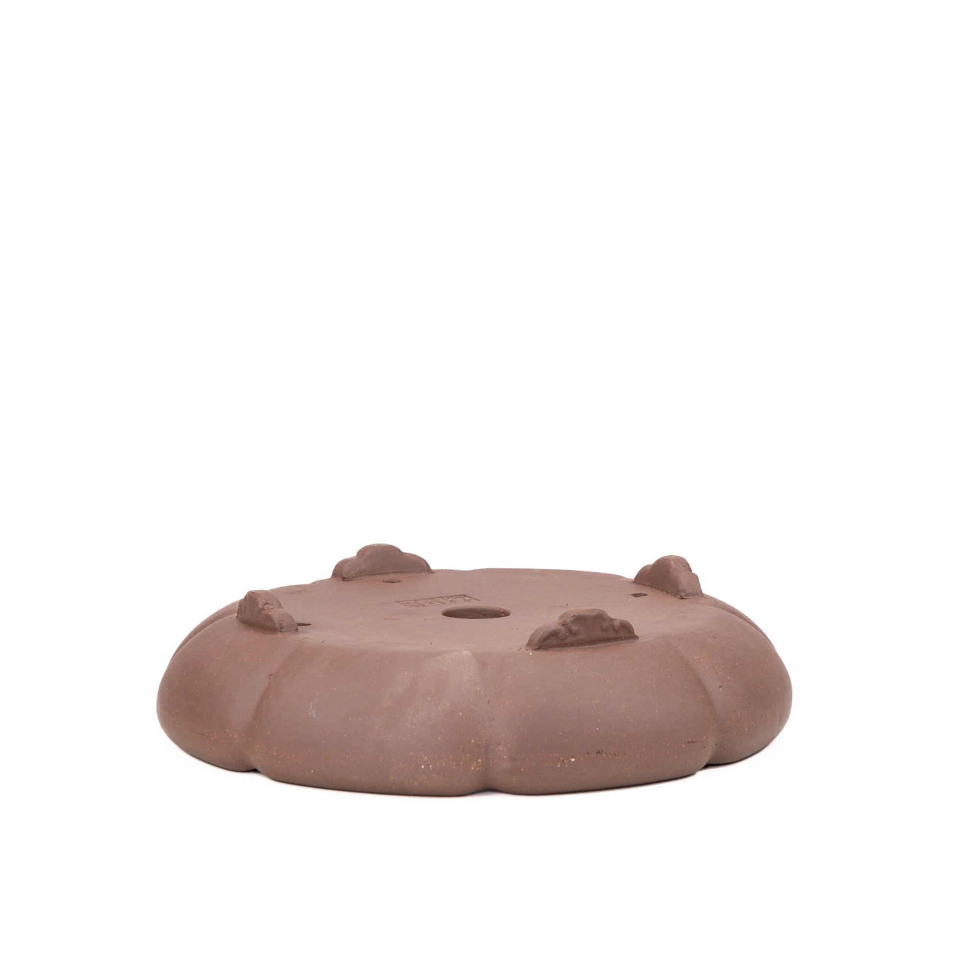 Pot à bonsaï non émaillé pour chrysanthèmes, rond, 30 cm