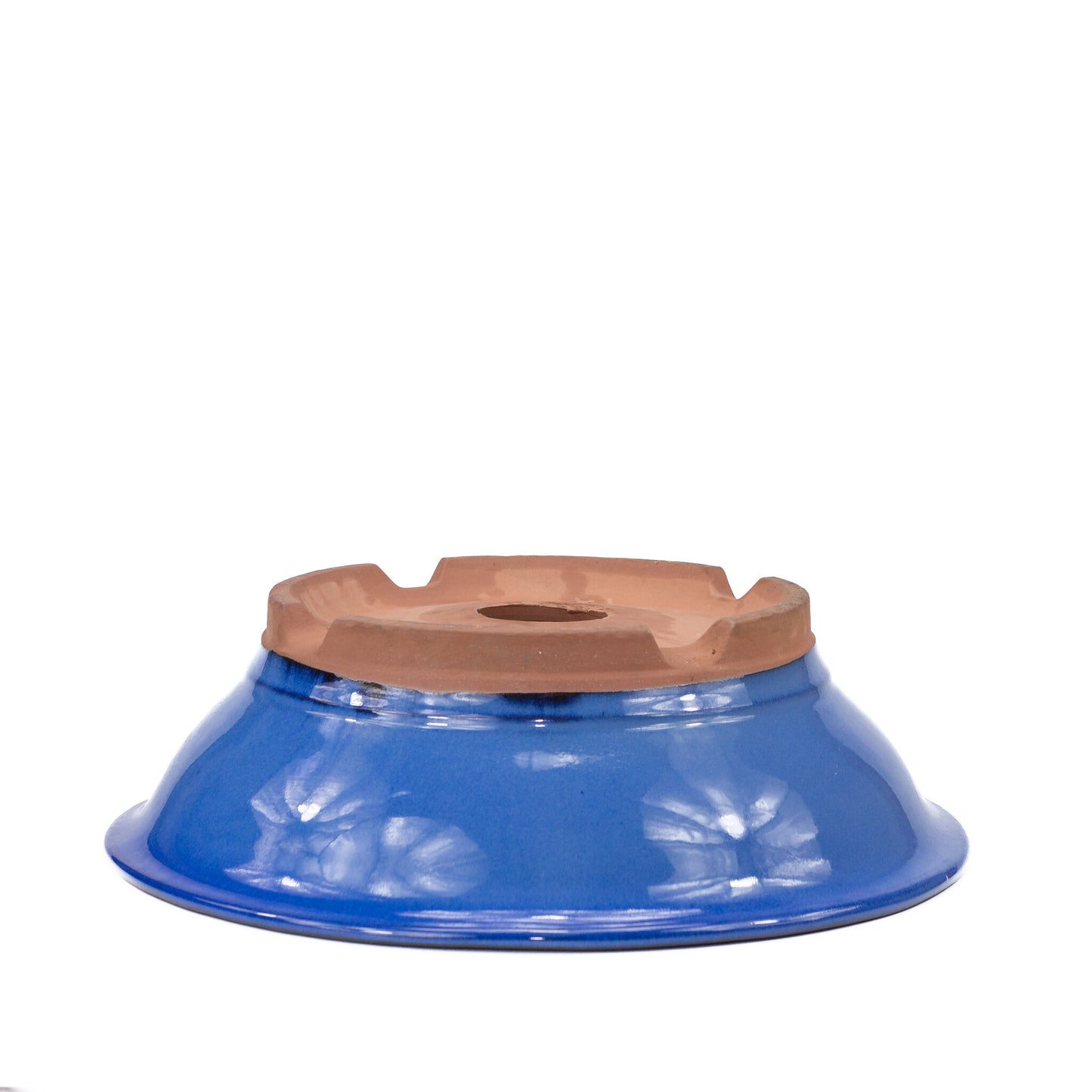 Bonsai pot blauw rond 36cm