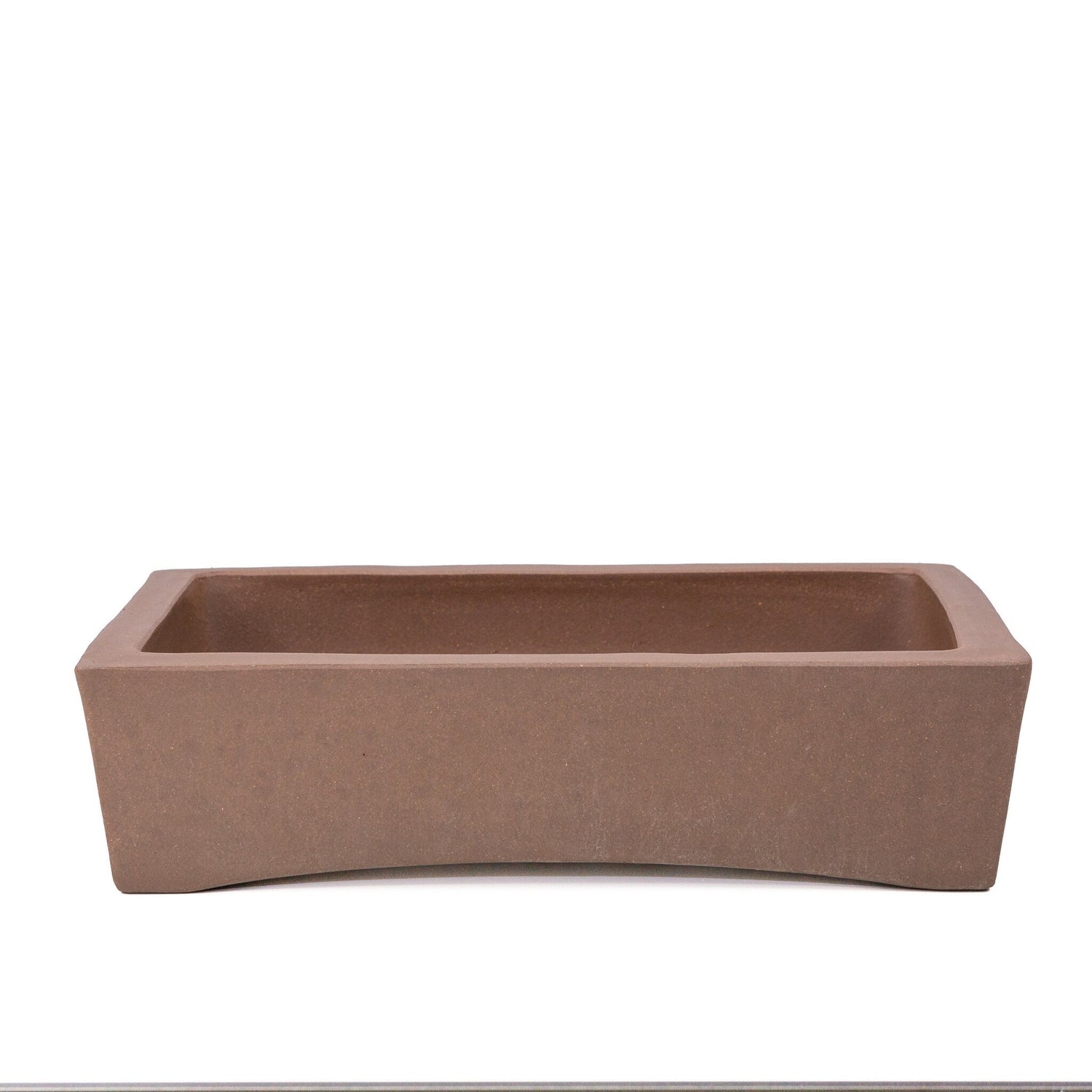 Bonsai pot ongeglazuurd rechthoek 36cm 