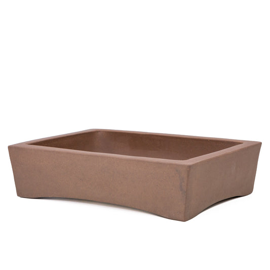 Bonsai pot ongeglazuurd rechthoek 36cm 
