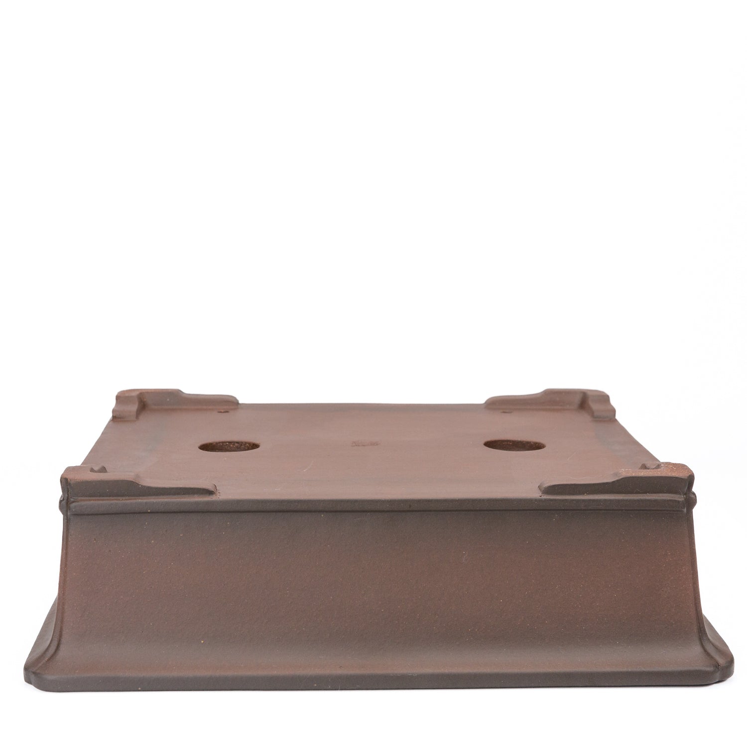 Bonsai pot ongeglazuurd rechthoek mokko 34.5cm