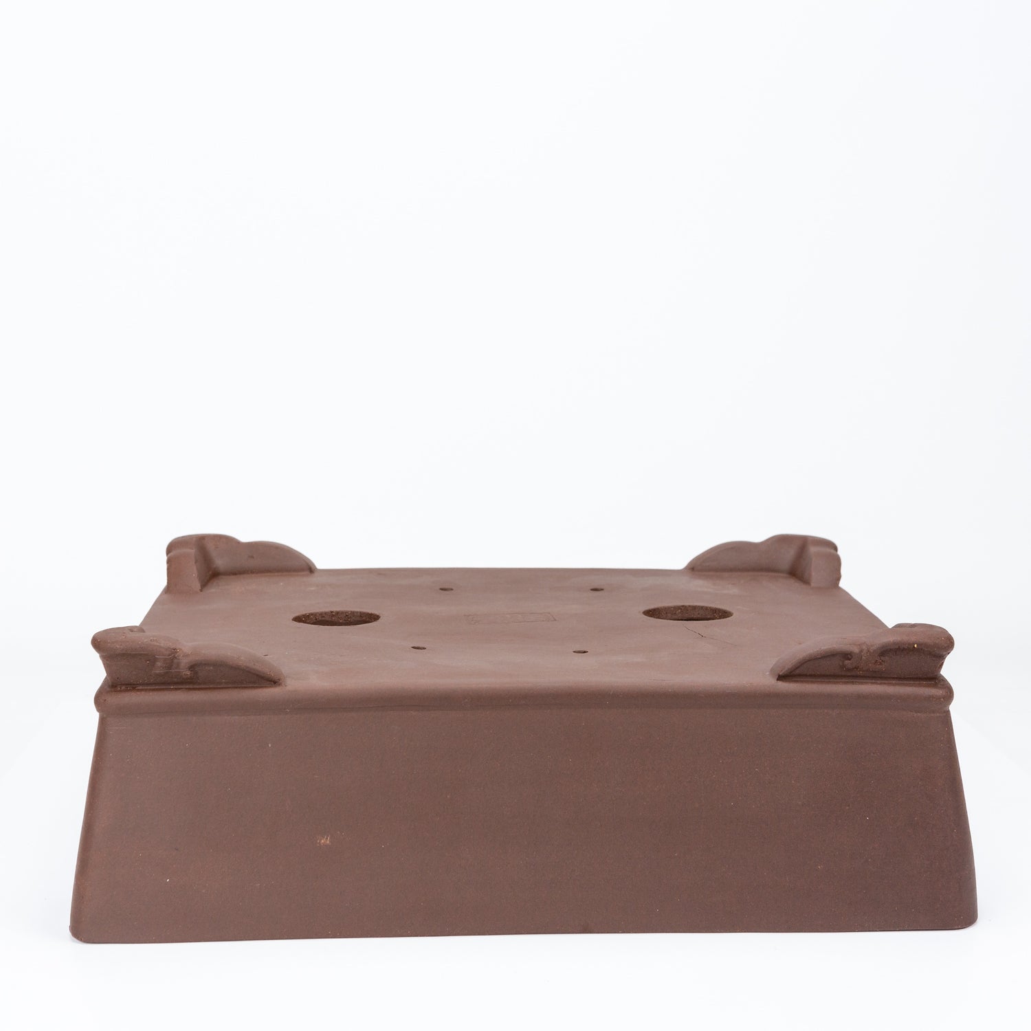 Bonsai pot ongeglazuurd rechthoek mokko 35cm