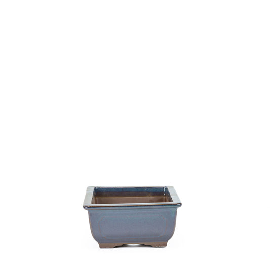 Bonsai pot groen rechthoekig 21cm