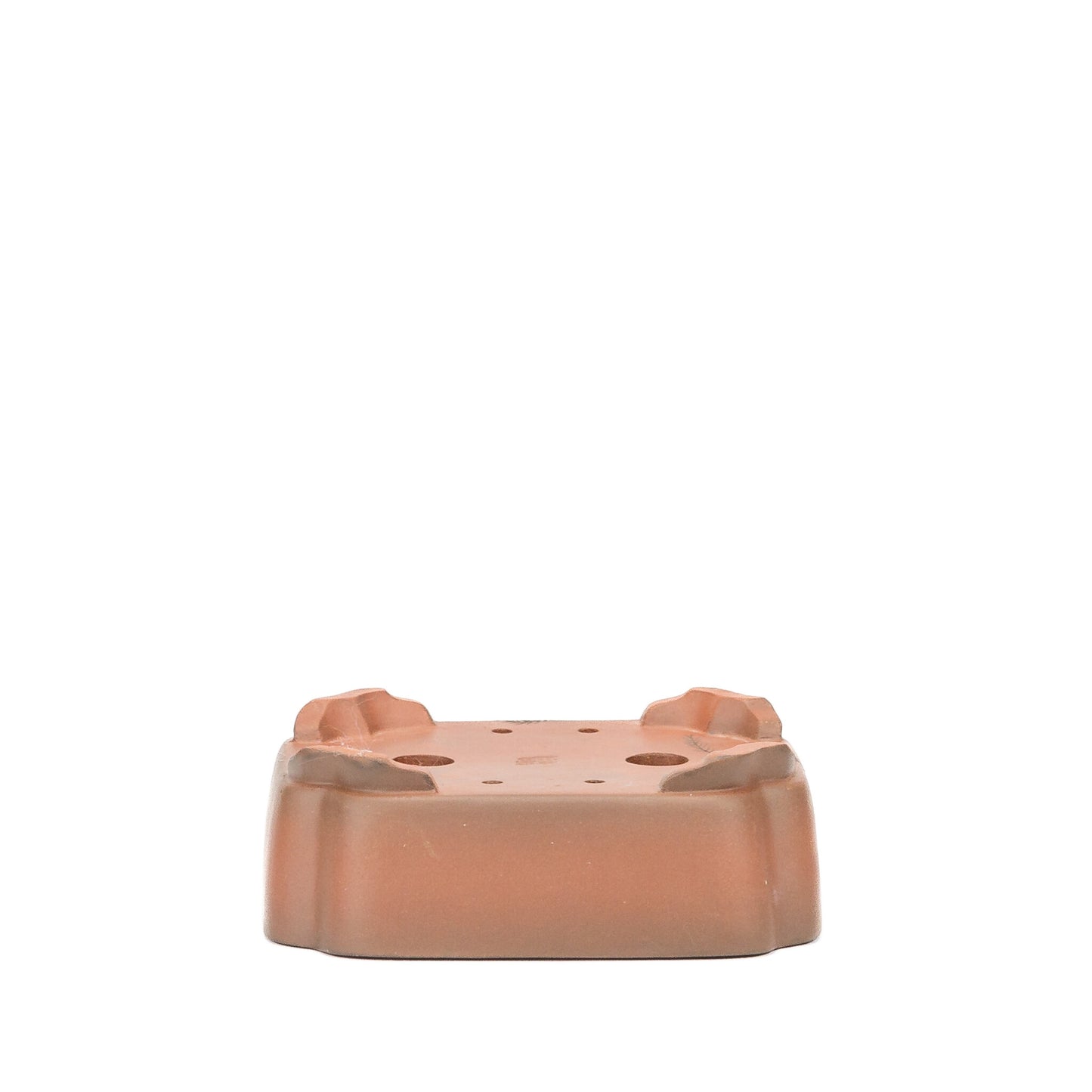 Pot à bonsaï Yixing non émaillé, crabe mokko, 13 cm