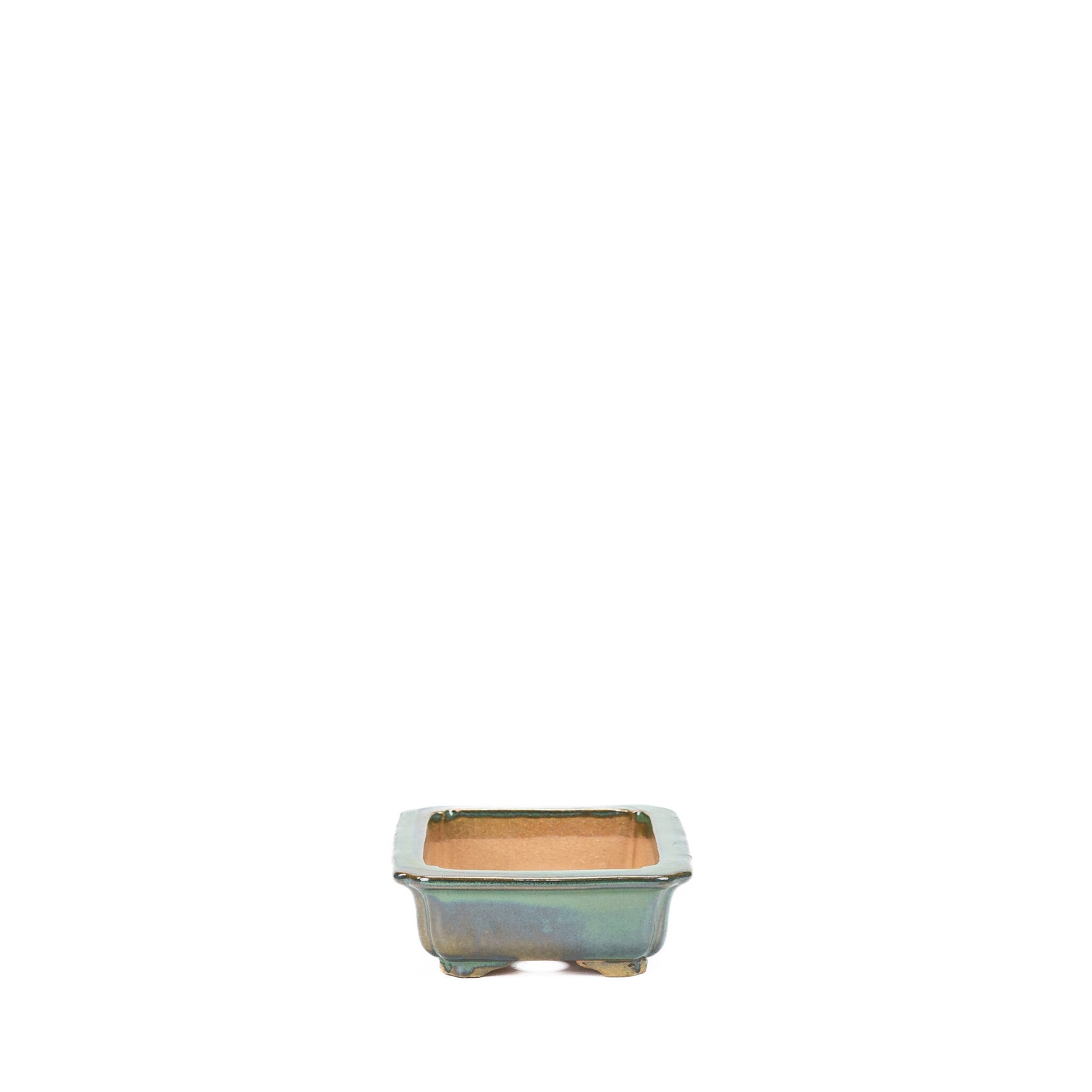 Bonsai pot groen mokko 17cm