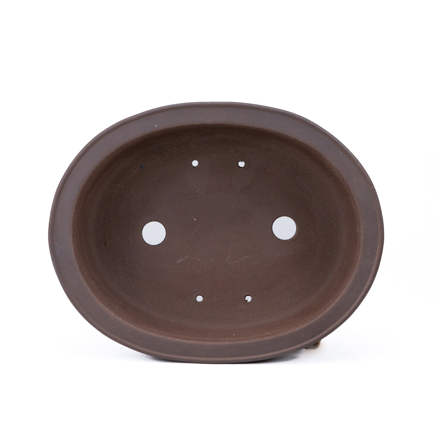 Pot à bonsaï ovale non émaillé 35 cm