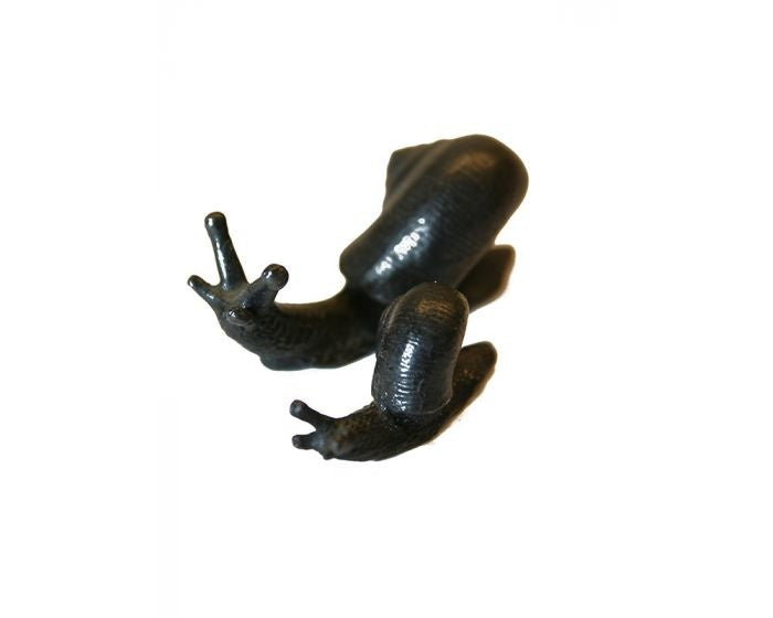 Bonsaï Tenpai / Ensemble d'escargots grand et petit (bronze)