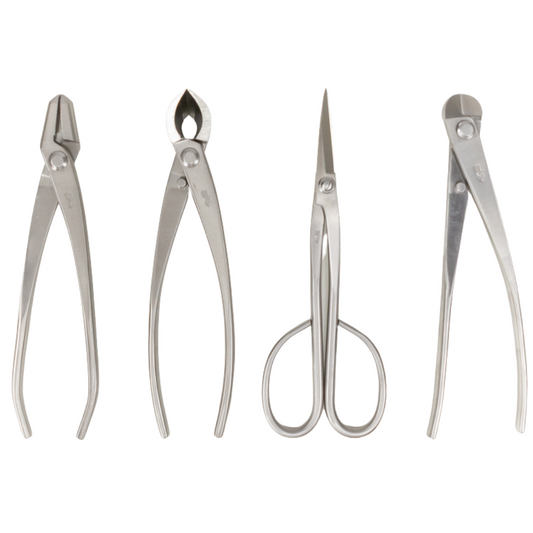 5-piece tool set, Japanese top quality carbon steel, in a zippered pouch