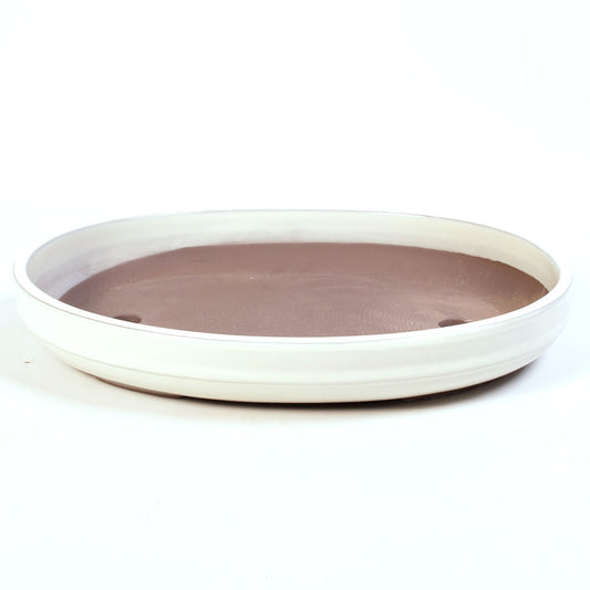 Bonsaischaal creme ovaal 40,5cm