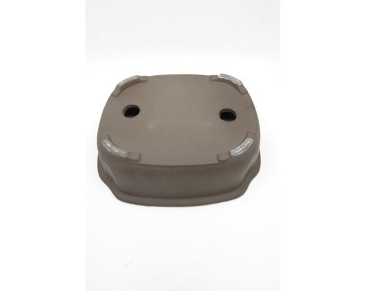 Pot à bonsaï mokko non émaillé 25 cm