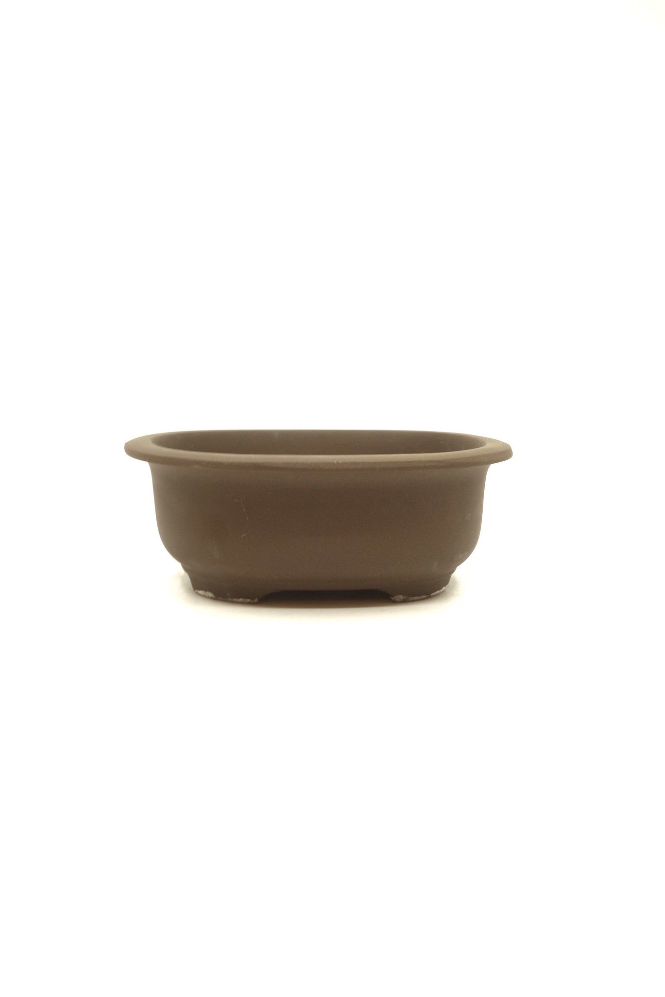 Pot à bonsaï ovale non émaillé 18 cm