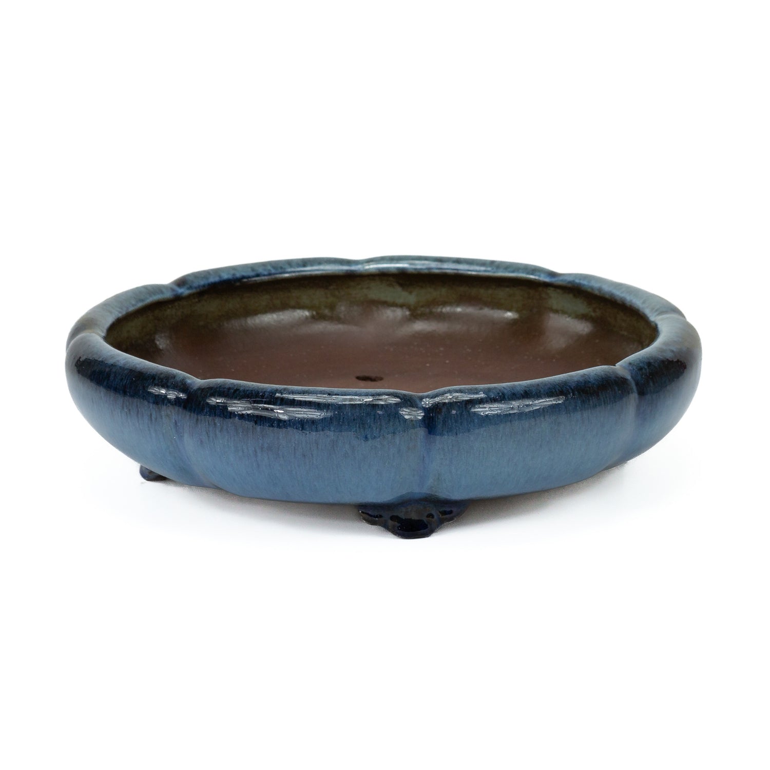 Bonsai pot blauw lotus 30cm