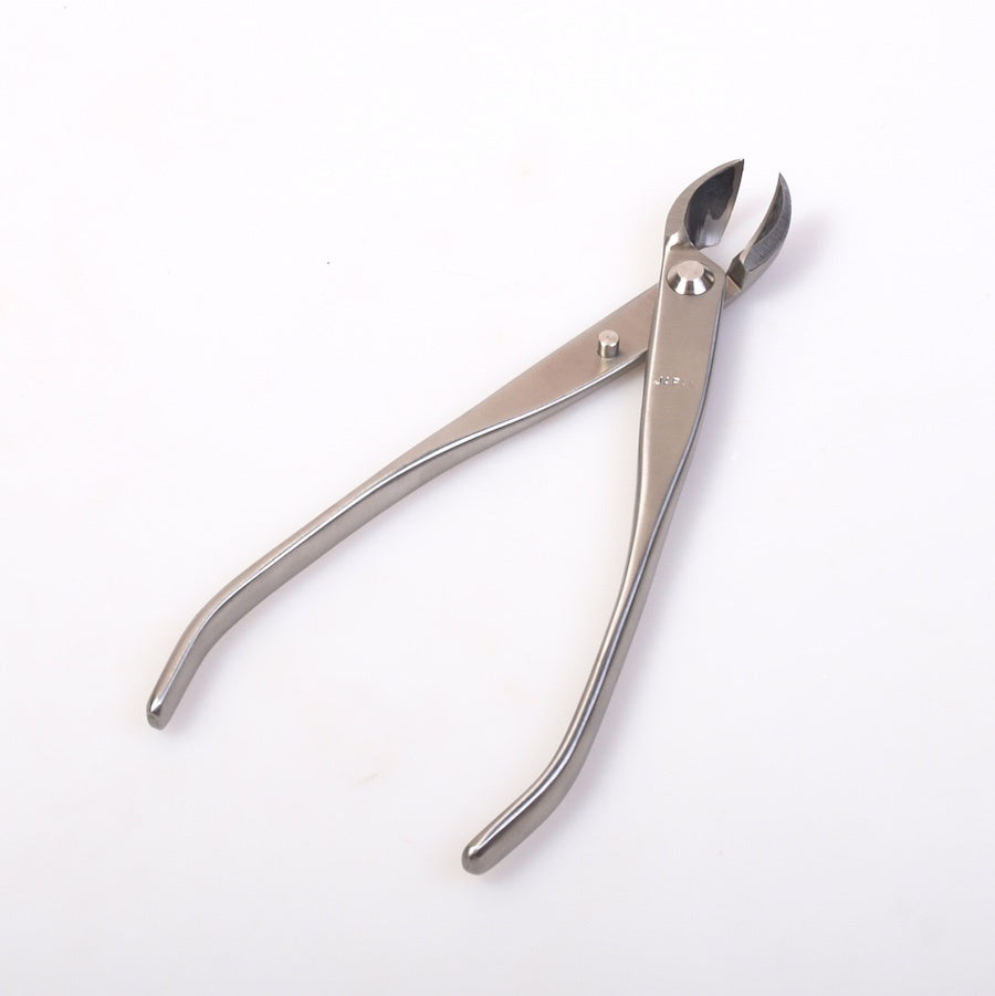 Pince concave 175 mm double ronde, acier inoxydable de qualité supérieure japonaise