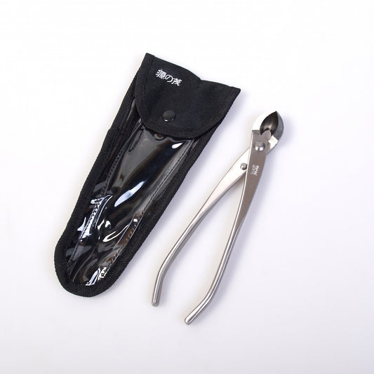 Pince concave double ronde 180 mm acier inoxydable