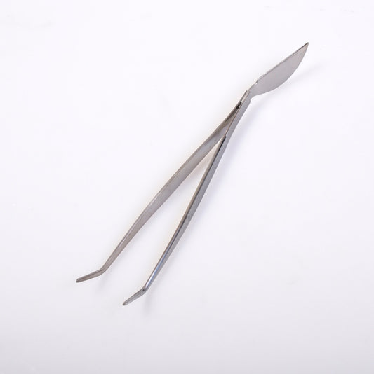 Combinaison pince et spatule en acier inoxydable, 205 mm