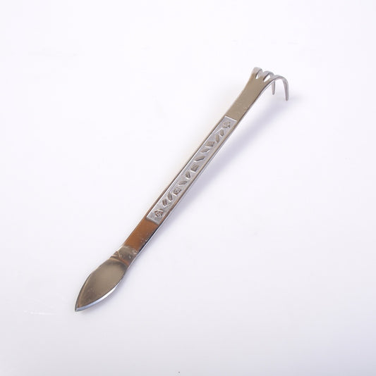 Combinaison râteau et spatule en acier inoxydable, 250 mm