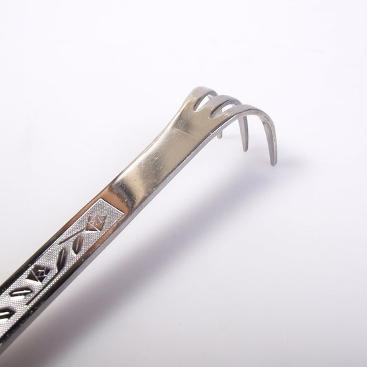 Combinaison râteau et spatule en acier inoxydable, 250 mm