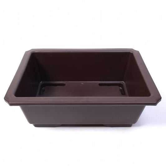 Plateau d'entraînement rectangulaire marron 45 cm