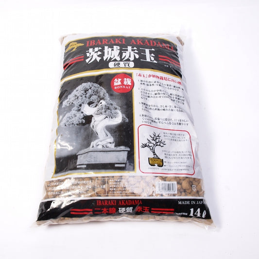 Terreau grossier pour bonsaï Akadama 14 L
