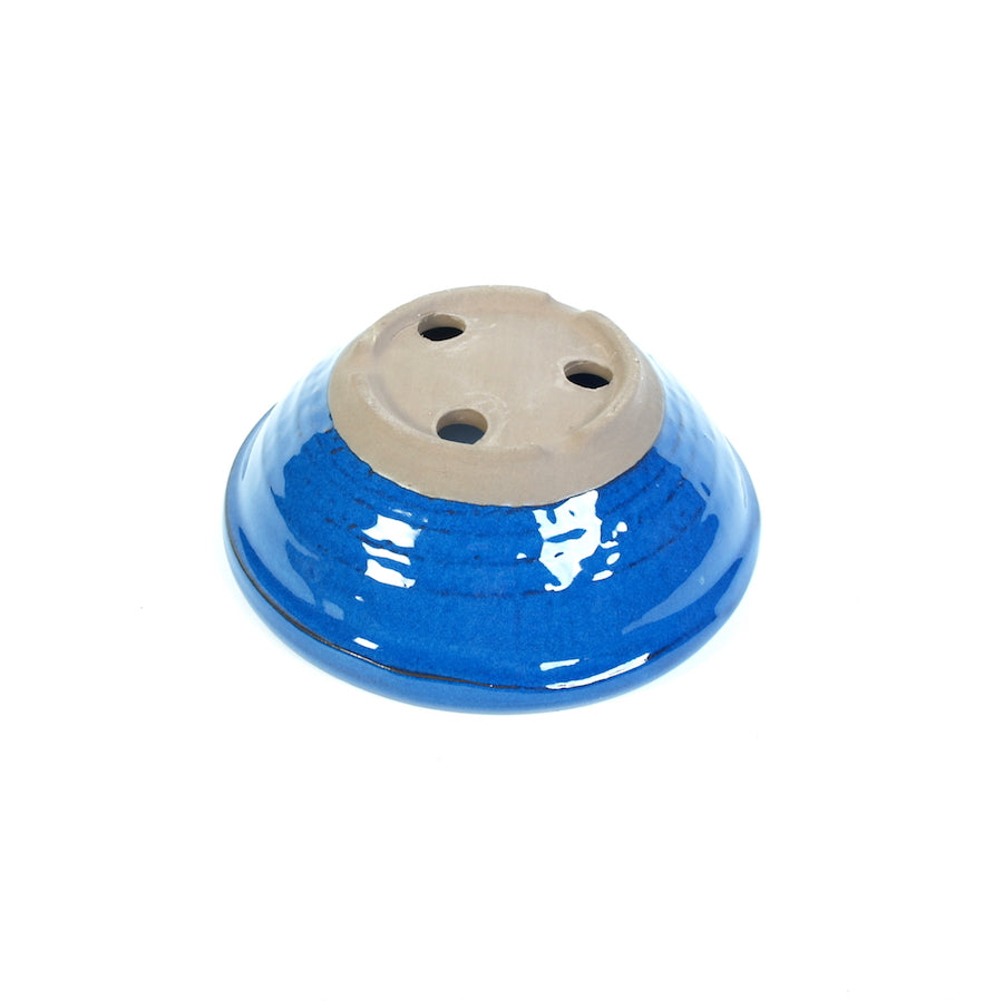 Bac à bonsaï bleu rond 20 cm